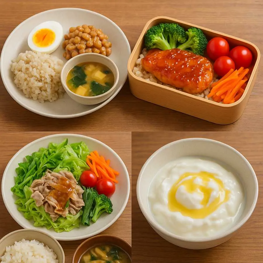 一週間の食事イメージ